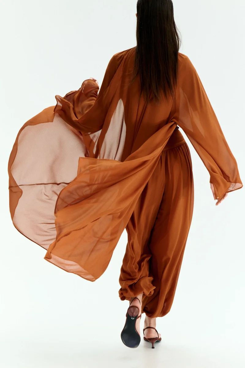 H&M Chiffon trousers